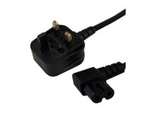 3m UK Mains 3A Plug to 90° C7 (Figure 8)