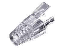 (10) Quick Fit Clear RJ45 CAT5e/6 Boot