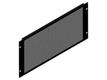 PENN-ELCOM 6U Vented Rack Blanking Panel