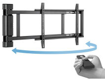 M Motorised Swing TV Wall Mount 42-75"