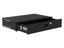 PENN-ELCOM 2U Heavy Duty Rack Mount Drawer