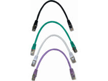 (12) 0.25m CAT6 FTP HQ Cu Patch Lead