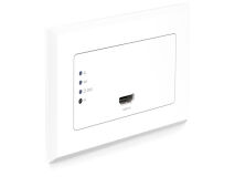 BLUSTREAM HDBaseT™ Wall Plate TX WHITE