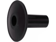 (100) Cable Hole Tidy - Grommet BLACK 7mm