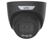 UNV 5MP HD Light & Audible Warn Turret BLK